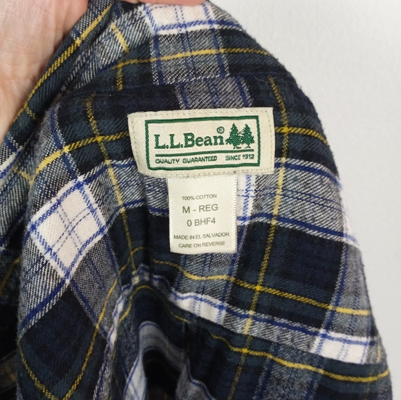 Vintage L.L Bean 90s Grunge Flannel! - Picture 5 of 5